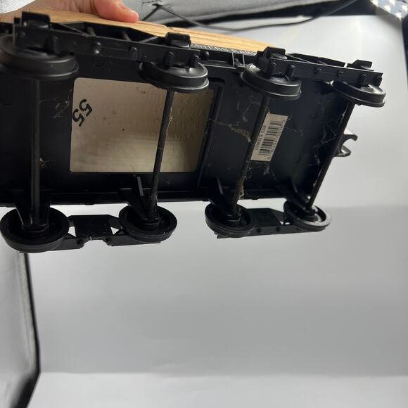 VTG Jersey Western Railway Jim Beam Lumber Car Decanter EMPTY Jim Beam Porcelain - Picture 6 of 10